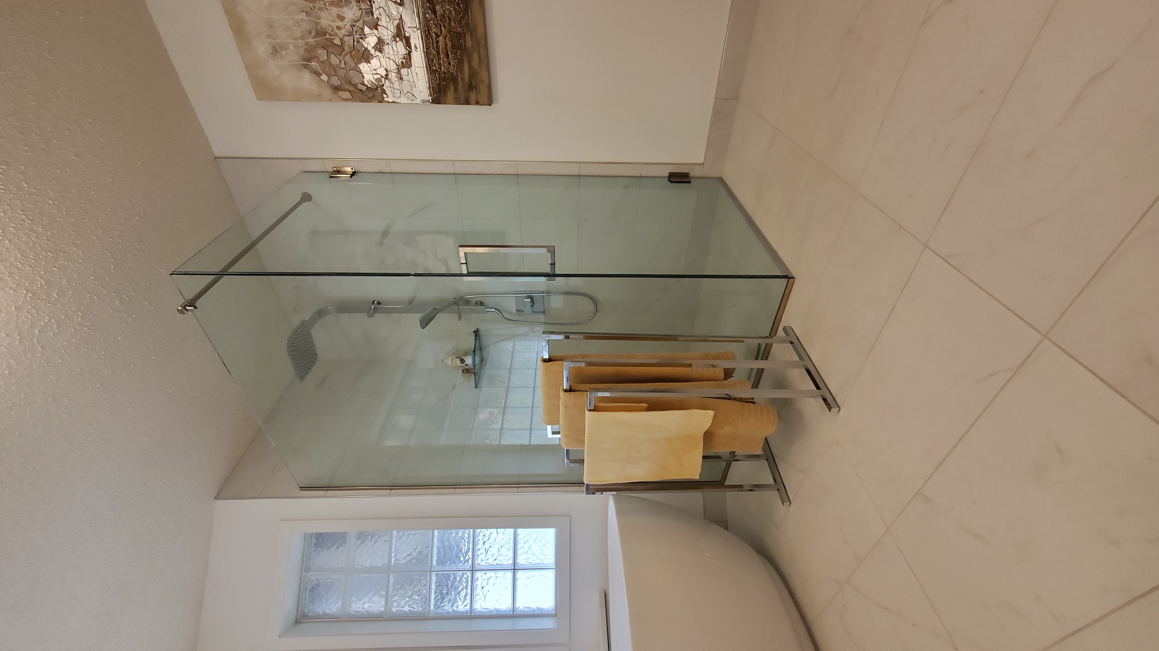 high end bathroom reno